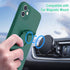 Hython for iPhone 11 Case with Ring Stand, 360° Rotatable Ring Holder Magnetic Kickstand, Slim Shockproof Soft Rubber