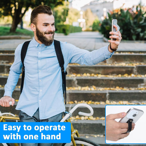 Giantree 6Pcs Phone Grip Strap, Phone Loop Finger Holder, Phones Holder for Hand Smartphones Accessories, Loops