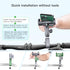 FANAUE Aluminum Phone Holder - 17mm Ball Head Compatible with Garmin Mounts for 6-8.5" Smartphones