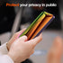 Fotbor iPhone 14 Pro Max Privacy Screen Protector, 2 Pack Colorful Gradient Anti-Spy, 6.7 Inch Flexible Film