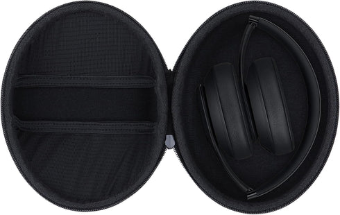 Hard Carry Case Compatible with Beats Studio Pro Studio 3 Solo 3 Solo 2 Wireless Noise Cancelling Over-Ear Headphones (Black Case)