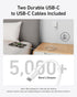 Anker Nano Charger, 2-Pack 20W Compact Fast Charger with PowerIQ Technology for iPhone and More