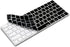 XSKN Arabic Language Ultra Thin Silicone Keyboard Skin Cover for Magic Keyboard 2015 Version (MLA22LL/A) with US Layout, (Black)