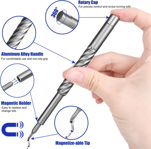 142 1 Set (H1128) HengTianMei in Precision Screwdriver Professional Magnetic Repair Tool Kit for Computer, Laptop