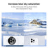 K&F Concept 67mm Clip On CPL Magnetic Phone Lens Filter Kit, Phone Clip with Magnetic Adapter Ring/Cold Shoe/Locking