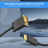 DisplayPort to VGA Adapter, DP to VGA Cable Male to Male, Gold-Plated for Computer, Laptop, Monitor, 3 Feet