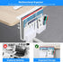 22 Lbs MAXECHO Desk Side Storage, Under Desk Laptop Mount, Table Side Hanging File Organizer, No Drill Clamp On Cable