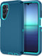 I-HONVA Rugged Heavy Duty Case for Samsung Galaxy A25 5G, Shockproof Dust/Drop Proof 3-Layer Protection, Turquoise