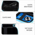 Leayjeen Digital Camera Case for AbergBest 21 Mega Pixels, Kodak Pixpro, Canon PowerShot, Sony DSCW800 (Case Only)