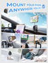 LISEN Universal Flight Airplane Phone Holder Mount for MagSafe Accessories, Handsfree Plane Phone Holder Travel