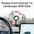 Compatible MagSafe Car Mount Charger, Foldable Dashboard Magnetic Wireless Charger for Tesla Model 3/Y