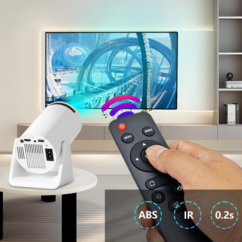 HODSEUKIN S27 Replacement Remote Control for Mini Projector,Compatible with Wimius Mini Portable Projector.