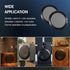 SynHHergyx 2 6.5 Inch Pcs Metal Mesh Speaker Grill Covers Speaker Grill ABS Plastic Frame Subwoofer Protective Case