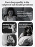 8-10 Pillow Speaker, White Noise Bluetooth Speaker with Stereo Bass, Portable Sleep Aid for Deep Sleep, Hours Play Time