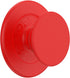 PopSockets Round Phone Grip Compatible with MagSafe, Adapter Ring Included, Wireless Charging Compatible - Basic Rosso