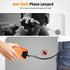 2 Pack Dadanism Phone Tether Lanyard, Anti-Theft & Anti-Drop Phone Strap, Spiral Retractable Safety Coiled Lanyard