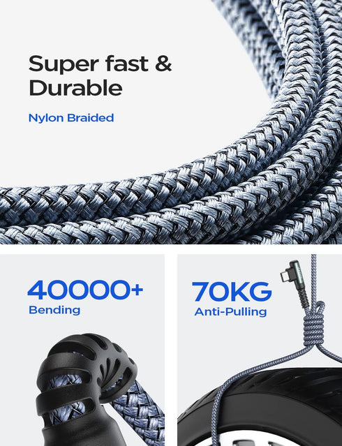 AINOPE 240W USB C to USB C Cable 3.3ft, Fast Charging Cable for MacBook, iPad Pro, Samsung S23/22/21/20