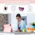 Keyboard Case for iPad Air 11 inch 2024 & iPad Pro 11 inch, Detachable Bluetooth Keyboard with Pencil Holder (Pink)