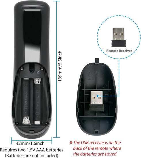CHEGIF 2.4G Deybon Wireless Remote Control for Car Android Tablets Smart TV Air Remote Mouse Compatible with Car