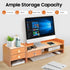 ZBXGJKSY monitor stand, Computer Monitor Stand Bring three Drawers Large Storage desk organizer with drawers desk