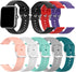 Tensky ID208 Plus BT Smart Watch Bands Compatible RuenTech, Flexible Silicone Replacement Bands (NOT for Tensky ID208BT)
