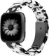 Wearlizer Resin Band Compatible with Fitbit Versa/Versa 2 - Lightweight Bracelet Replacement Wristband Strap