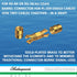 Shakespeare PL-258-CP-G Marine Center Pin Spice Connector , Gold by Shakespeare