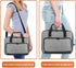 Grekos Projector Carrying Bag, Projector Carrying Case for Accessories, Portable Carrying Bag with Laptop Compartment