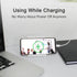 Mayten Foldable Cell Phone Stand for iPhone, Adjustable Holder for iPhone 15/14/13/12/11/Pro/Max/SE, White