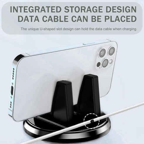 1 PC Car Dashboard Phone Holder, Waterproof Durable Metal Vehicle Phone Mount, 360 Degree Rotating Design