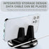 1 PC Car Dashboard Phone Holder, Waterproof Durable Metal Vehicle Phone Mount, 360 Degree Rotating Design
