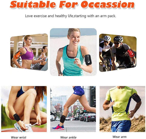 Phone Holder for Running - Armband Cell Phone Holder for iPhone 11 12 13 14 15 Pro Max and Samsung Galaxy