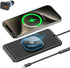 Magnetic Wireless Car Charger Pad - REESTECQI 15W for Magsafe Charger, Non Slip Type C with 40W Car Charger for iPhone