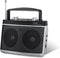 Portable AM FM Radio with Best Reception, Bluetooth Transistor Radio, Wall or Battery Powered, Small Radio for Home,