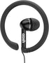 ADIB071SG3B1L Wired In-Ear Earbuds Headphones with Removable Earhooks - Comfort Fit (Black)