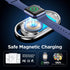 Portable Charger for Apple Watch, YoFeW 1200mAh Wireless Magnetic Power Bank, Travel Keychain Accessory Watch Charger
