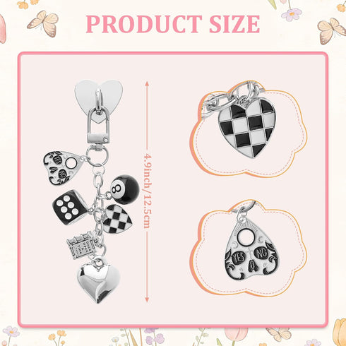 SESENSE Bookish Charms for Kindle - E-Reader Accessories with Unique Charm Chains