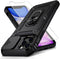 iPhone 11 Pro Max Case with Camera Lens Cover, HD Screen Protector, 10 FT Military Grade Drop Protection, Black
