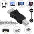 Xthrotsenk 2 2.0 Pcs A Female to USB B Male Printer Converter - USB A to B Adapter - AF/BM Adapter