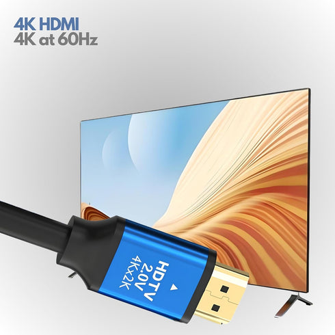 Betron 4K HDMI to HDMI Cable, High Speed Ultra HD HDMI Cord, 18 Gbps 6.5 Feet Male-Male HDMI Wire for Gaming