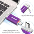 THKAILAR 128GB 2 Pack, 2 1 15/16/17,Android,Mac,PC, USB Flash Drive in USB C & USB A Thumb Drive, Stick for iPhone Plug