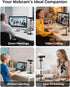 Etour 360 C922 C930e C920 C615 C960 4K N60, 1/4" Webcam Tripod Stand for Desk, Newly Upgraded Small Base & Ballhead