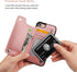 Vaburs Wallet Case for iPhone SE(2022) 5G/SE(2020)/7/8 - Embossed Butterfly Premium PU Leather with Card Holder