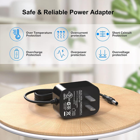 12V Speaker Charger Compatible with SoundLink Mini (1st Gen ONLY), Power Cord for SoundDock XT and More