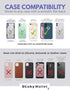 LIFESTYLE DESIGNS The StickyWallet, Premium Spandex Stick-on Phone Wallet Card Holder, Unique Double Pocket Design