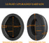 SOULWIT Cooling Gel Earpads for Audio-Technica ATH M50X/M40X, HyperX Cloud, SteelSeries Arctis, Black