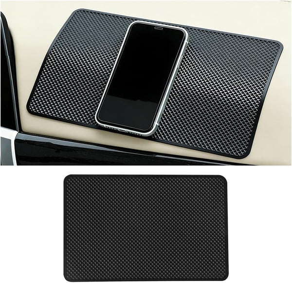SWPHRT Car Dashboard Non Slip Mat, 11.02" 6.5" Multifunctional Anti Slide Sticky Dash