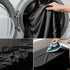 LYLYCTY 8x10FT Black Photo Backdrop for Photoshoot, Black Background for Portrait Product Party Photography Video Live