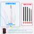No Wore Out Titanium Alloy Replacement Fine Tips for Samsung S Pen Creator Edition, 2 Pcs