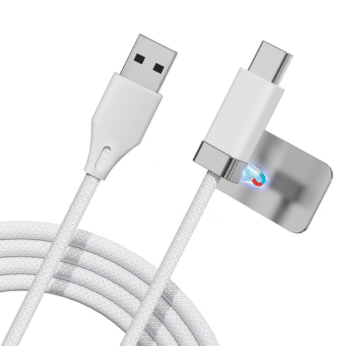 StayCable 3.3FT USB A to USB C Cable with Built-in Magnetic Holder